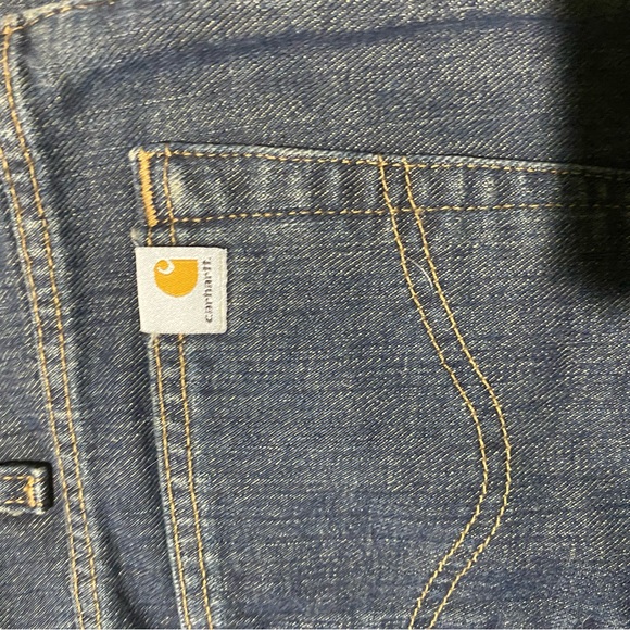 Carhartt Classic Blue Jeans flannel lined. - Picture 1 of 6